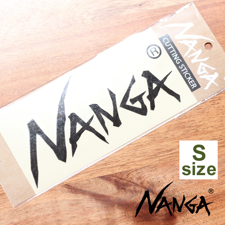 SALE】 NANGA ステッカー ナンガ 白文字 切文字 agapeeurope.org