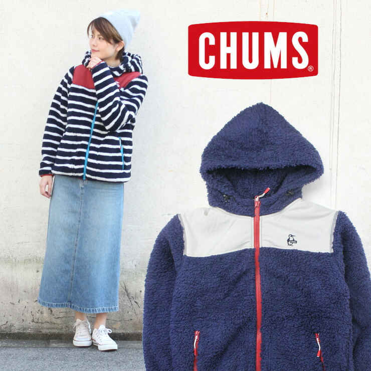 楽天市場 チャムス フリース レディース エルモ Chums フリースエルモフーディー Ch14 1123 アウター フリースジャケット ボア 防寒 フリースパーカー 秋冬 アウトドア 秋 冬 新作 ｐｒｏｔｏｃｏｌ