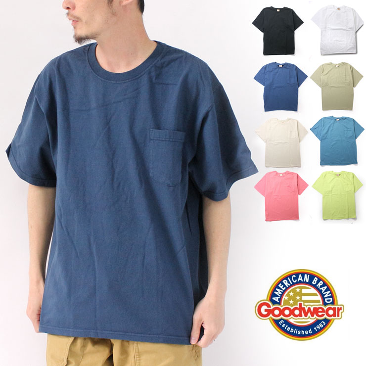 楽天市場 アウトドアブランド Tシャツ 大きいサイズ ビッグサイズ グッドウェア 半袖 Tシャツ 大きいサイズ Goodwear グッドウェア レギュラーフィット S S Tee アメリカ製 メンズ カットソー アウトドア ｔシャツ 春 夏 春夏 ｐｒｏｔｏｃｏｌ