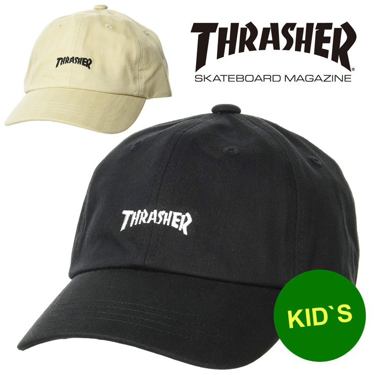 帽子 キッズ スラッシャー キャップ Thrasher Mag Logo 6pキャップ th C08k 男の子 女の子 子供 小学生 Uvカット 紫外線対策 Educaps Com Br