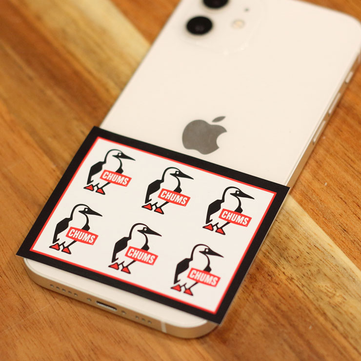 チャムス ステッカー アウトドア ミニ Chums ブービーバード スマホ ブランド