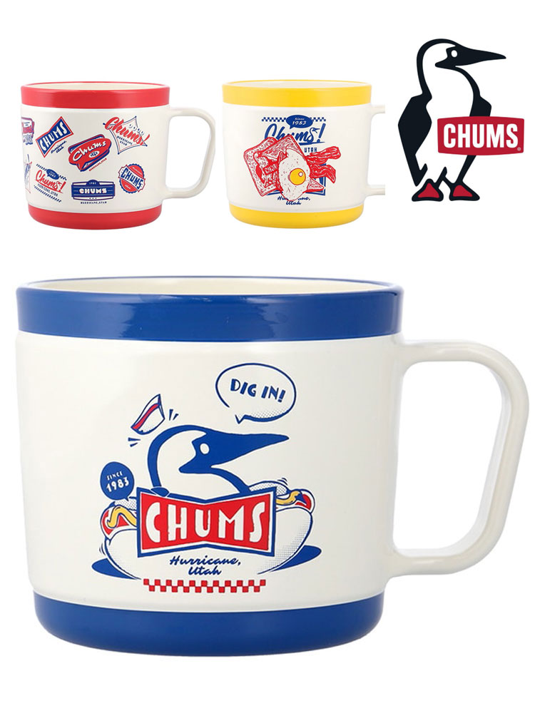 新品　CHUMS Enamel Mug チャムス カップ　2コセット 新品 CHUMS Enamel Mug チャムス カップ 2コセット - メルカリ