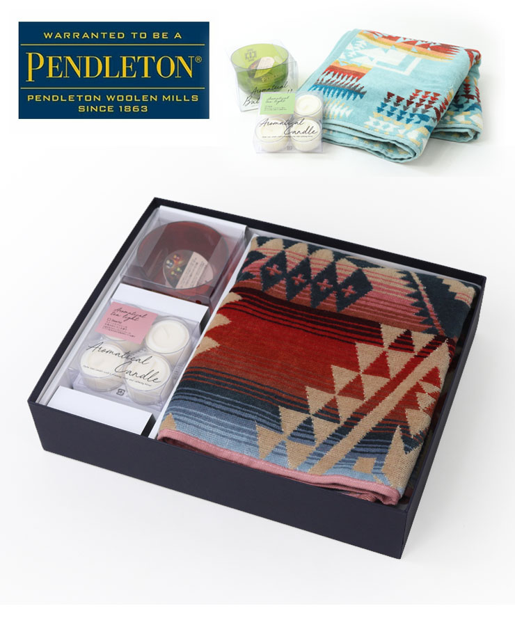 PENDLETON ペンドルトン 二階建てバス蝋燭 西洋手ぬぐい仕掛ける  ヴィンテージロゴ   ハーディング 差し上げ物 差し上げ物