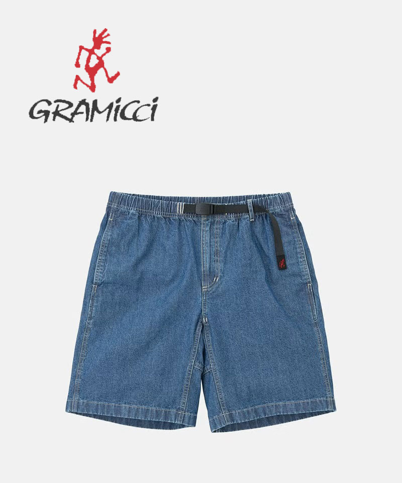 Gramicci グラミチ ショートパンツ メンズ JAPANESE CHAMBRAY SHORT シャンブレー ハーフパンツ クライミングパンツ イージーパンツ 春夏 G6SM-P013|PROTOCOL