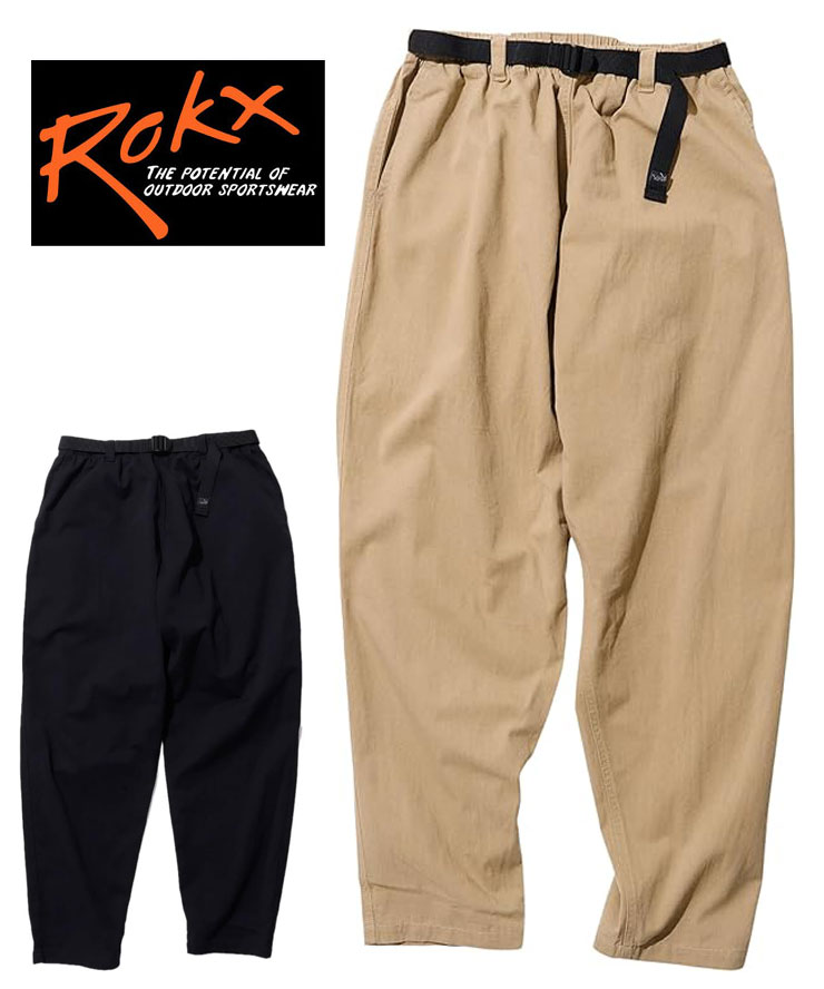 パンツ メンズ 春夏 ROKX ロックス RPS PANTS RXCS251217 ロックスパネルシートパンツ コットン クライミングパンツ イージーパンツ