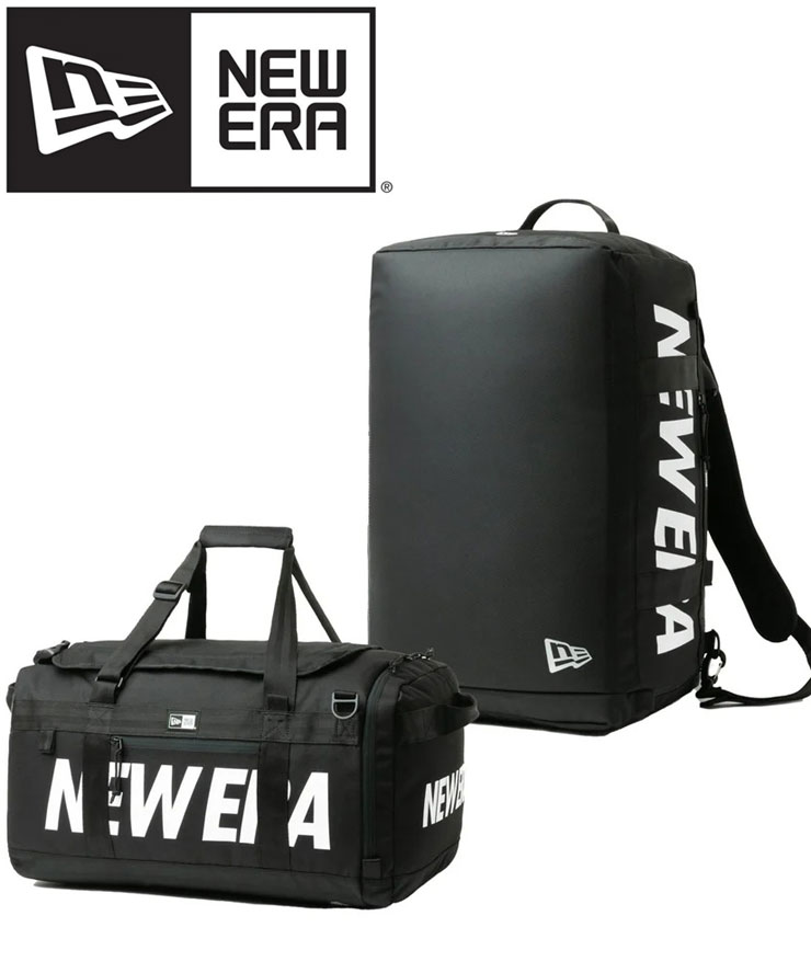 ダッフルバッグ メンズ レディース 春夏 NEW ERA ニューエラ クラブダッフルバッグ 50L 14521343 ブラック 2WAY ボストンバッグ