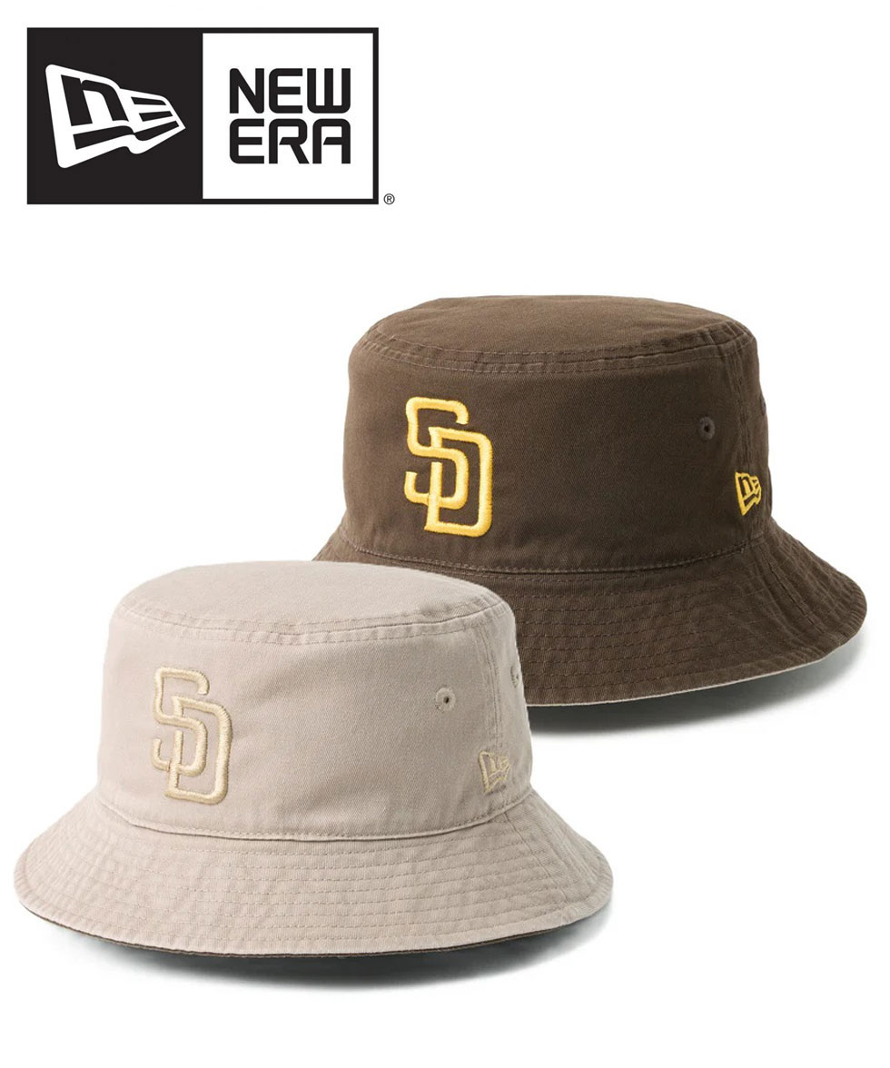 NEW ERA ニューエラ バケットハット Bucket Hat バケット01 リバーシブル MLB サンディエゴ パドレス メンズ レディース 帽子 14744769