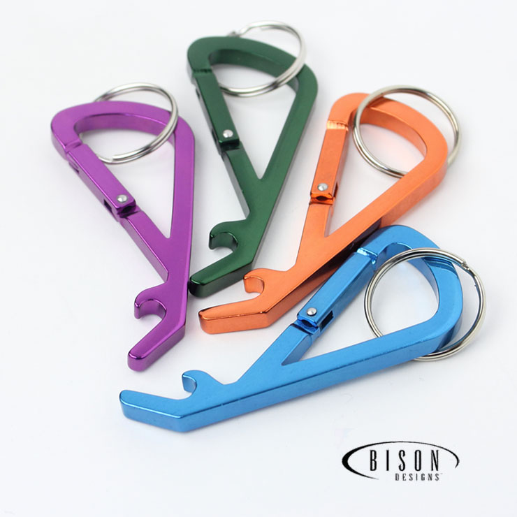 【楽天市場】キャンプ 便利 グッズ フェス バイソンデザインズ BISON DESIGNS Cap Clip Carabiner 13CAPC