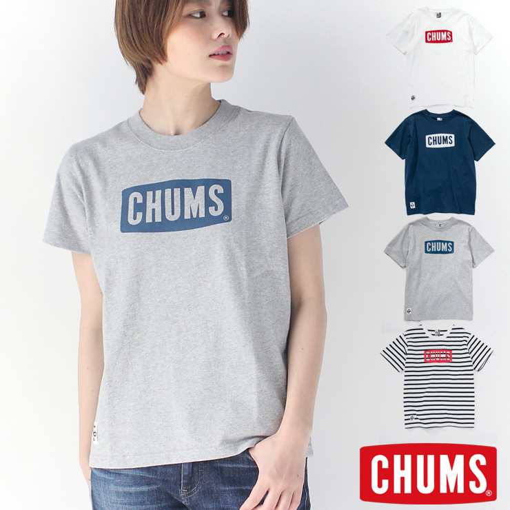 chums tシャツ レディース チャムス Logo T-shirt W's CH11-1324 チャムスtシャツ ファッション 山ガール フェス 夏フェス 野外フェス ブランド アウトドア キャンプ ファッション 春 夏 春夏
