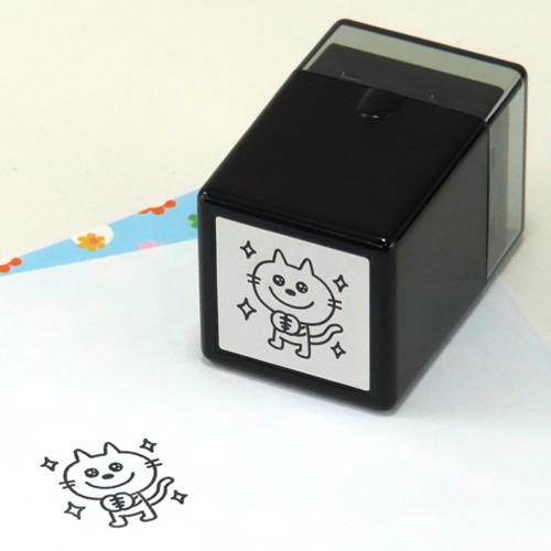 楽天市場】ねころん スタンプ No.4 ガーン 17×17mm ファインカラースタンパー FineColorStamper IC4DESIGN  かわいい判子 かわいい 猫 ネコ ショック 悲しい はんこ 宿題 夏休み 焦った顔のネコのイラスト 手帳 日記 小さい 繊細でほっこりするスタンプ :  晴れの日 ...