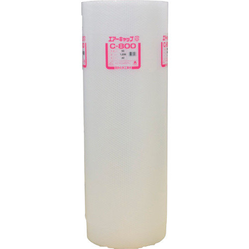 【楽天市場】ミナ 気泡緩衝材 エアーキャップ ロール品(MP401S統合品番) ♯C800 4mm*1200mm*42m ...