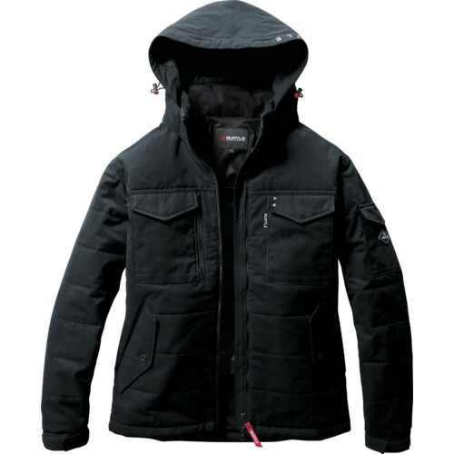 楽天市場】BURTLE 防水防寒ジャケット7620-35-XXLブラック 7620-35-XXL
