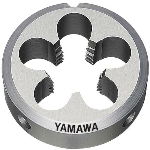 ヤマワ ソリッドダイス 左ねじ用 D LH M3X0.5 25径 D-LH-M3X0.5-25