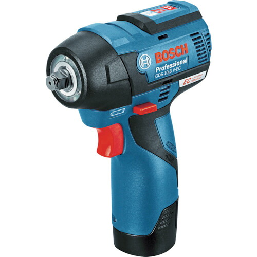 【Bosch（ボッシュ）】 10.8Vコードレスインパクトレンチ（2.0Ah蓄電池2個・申し受ける器・キャリングケース付き添い人）GDS10.8V-EC【BoBA】 GDS10.8VEC