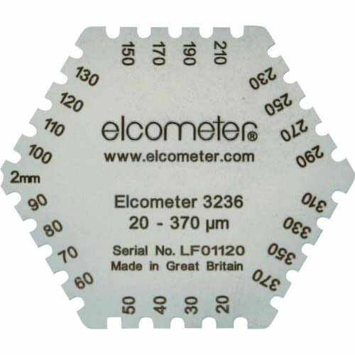 elcometer 六角形情の籠もった写真フィルム膜厚計 K0003236M201