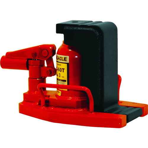 イーグル 低床・レバー回転・安全弁付爪つきジャッキ 爪能力3t　G60T｜Pro Tool Shop