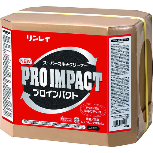リンレイ　強力多目的洗剤　ＮＥＷプロインパクト（アルカリ性）　１８Ｌ　ＲＥＣＯＢＯ 785105｜Pro Tool Shop
