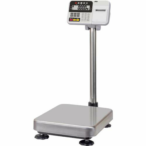 A＆D 防塵・雨合羽デジタル台はかり(内蔵印刷人付) ひょう量60kg HW60KCP
