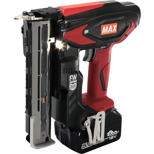 MAX型枠用申し受ける式フィニッシュネイラセット(5.0Ah)TJ35FN3FWBC1850A