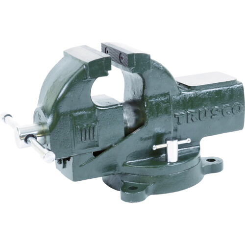 TRUSCO 豪然たるアプライトバイス(回転させる台付印字機) 150粍 TSRV150