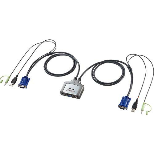 SANWA マイコン自動小銃うつり変わり器(2：1) SW-KVM2AUUN