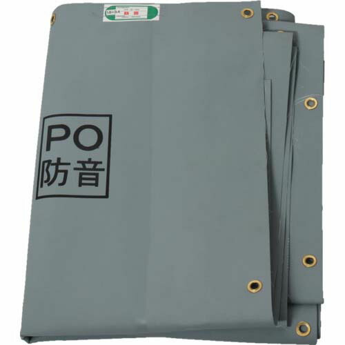 萩原ターピーPO防音腰かけ薄墨色1.8m*3.4mPOBOUON1834