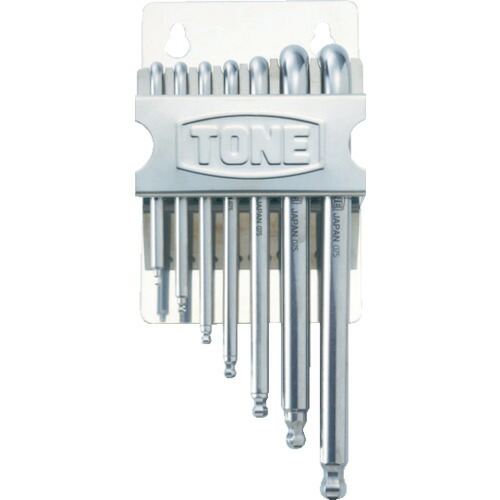 TONE SUSロングボールポイントL形レンチセット 7本組　SBL700