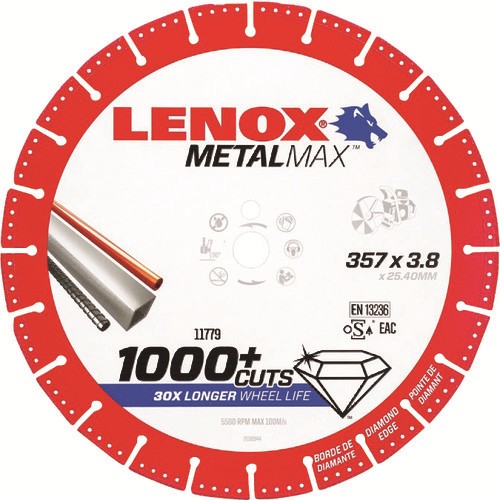LENOX金属元素マックス14\"発動機裁断師用2005500"