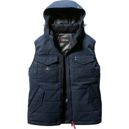 楽天市場】BURTLE 防寒ベスト5054-14-XXLミルスグリーン 5054-14-XXL