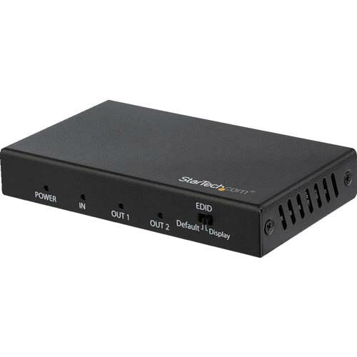 StarTech ビデオスプリッター／HDMI／1入力2出力／4K60Hz／EDID／HDCP 2.2 ST122HD202