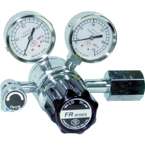 ヤマト 分析機用二段圧力調整器 FR-1B　FR1BR11N012204