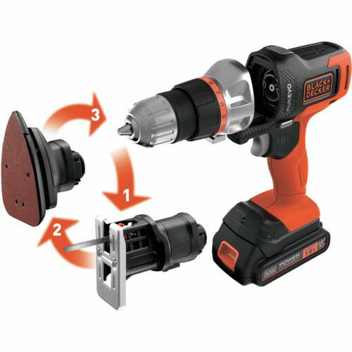 B+D 18Vマルチ物の具 第一義的 EVO185B1-JP