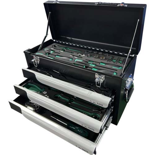 SATA 工具セット(チェストタイプ)差込角9.5mm(82点) 109562｜Pro Tool Shop