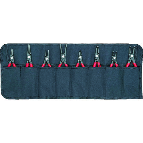 KNIPEX 8本組 精密スナップリングプライヤー 001958V02 20,033円