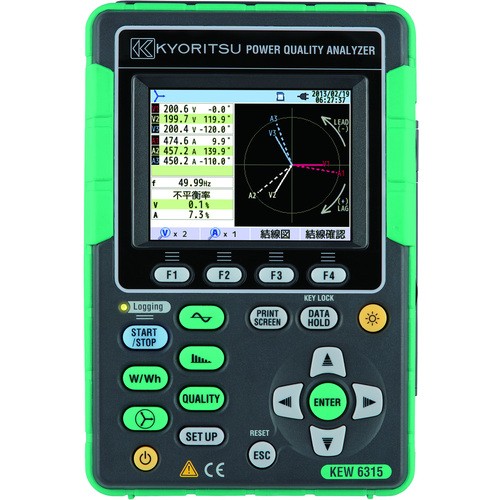 KYORITSU電源品質アナライザKEW6315
