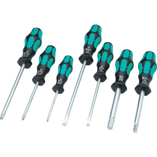 Wera 334／350／354／7 ドライバーセット 日本仕様 ラック付 344953