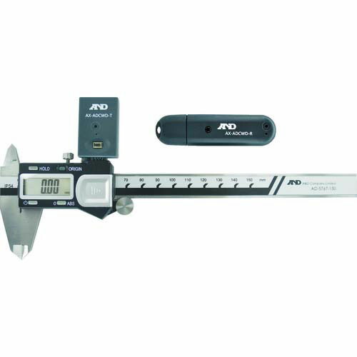 A&D ワイヤレス デジタルノギス(送・受信機付属セット) AD-5767-150S AD-5767-150S|Pro Tool Shop
