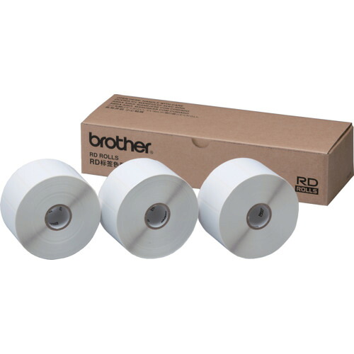 brotherRDロール(TDシリーズ用)プレカット紙テープ幅51mm*長さ26mmRD-S05J1