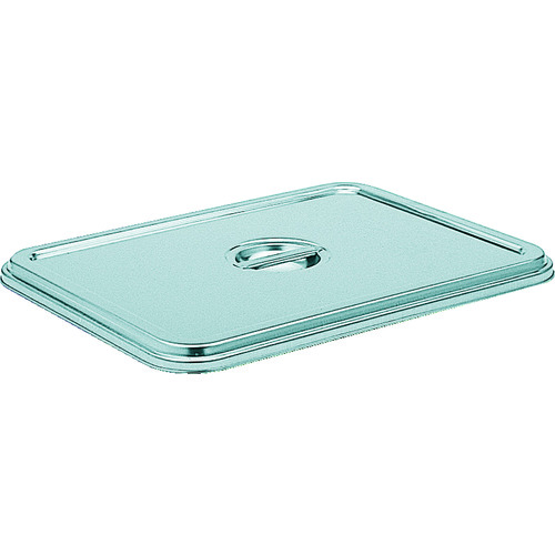 TRUSCO ステンレス深型角バット 蓋 4枚取 TQB3F