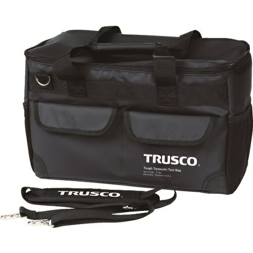 TRUSCO TOUGH ターポリンツールバッグ 黒いことTTBA-BK TTBABK