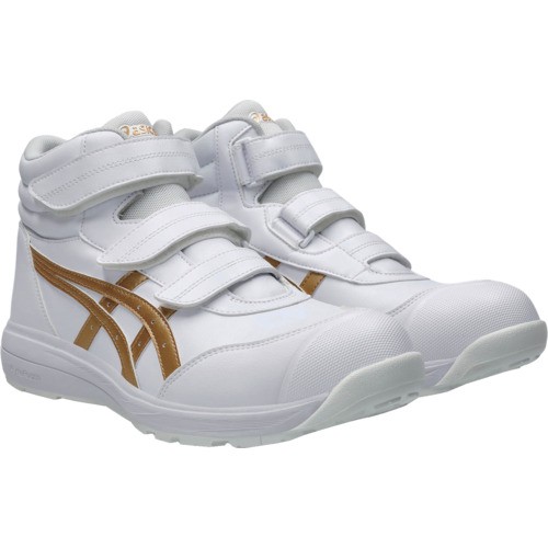 ASICS ウィンジョブ CP312 白いこと*ピュアゴールド 26.0糎 1273A111.100-26.0