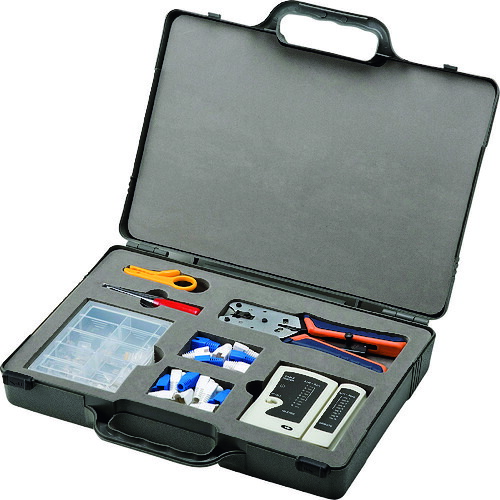 SANWA LANケーブル自作工具キット(カテゴリ6、カテゴリ5e用) LAN-TLKIT2|Pro Tool Shop