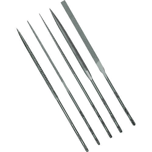 Ｖａｌｌｏｒｂｅ　精密ニードルヤスリ　５種セット　１６０ｍｍ　４ LA-ST-160-4｜Pro Tool Shop