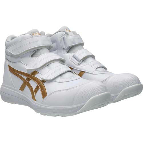 ASICS ウィンジョブ CP312 ホワイト*ピュアゴールド 32.0cm 1273A111.100-32.0