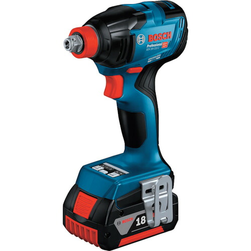 【Bosch（ボッシュ）】 18Vコードレスインパクトドライバー （5.0Ahバッテリー2個･充電器・キャリングケース付き） GDX18V-210C【BoBA】　GDX18V210C
