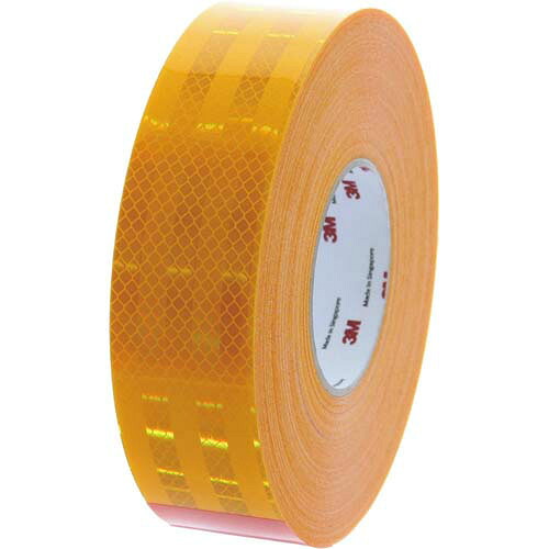 3M DGコンスピキュイティ反射シート 53.5mmX50m 黄色 983-71 53.5｜Pro Tool Shop