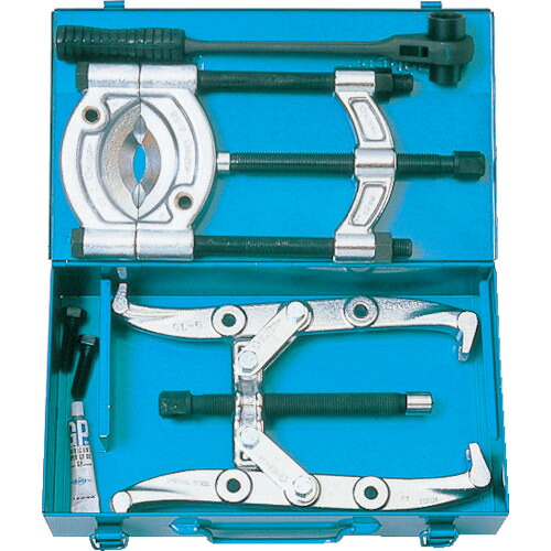 スーパー ベアリング・グリッププーラーセット(プロ用強力型)破断荷重:80kN G4000|Pro Tool Shop