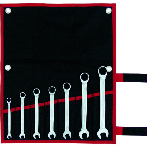 TONE ラチェットめがねレンチセット 7pcs RM700