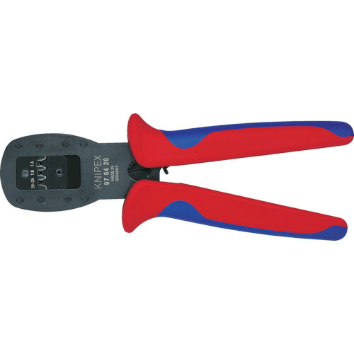 KNIPEX 9754-26 Mini-Fit(R)用平行圧着ペンチ 全長190mm 9754-26|Pro Tool Shop