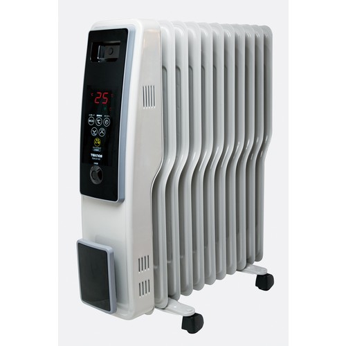 TEKNOS油絵の具暖房器11枚フィンデジタルグレイッシュホワイトTOH-D1101